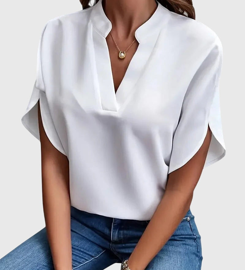 Beatrix | Chemise élégante à col en V
