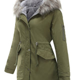 Arielle | Parka d'hiver avec doublure en fourrure douce
