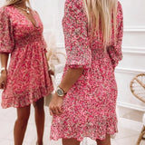 Sunna | Robe Florale Élégante