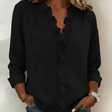 Susan | Blouse Volante Élégante