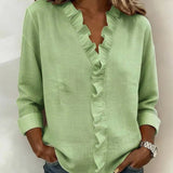 Susan | Blouse Volante Élégante