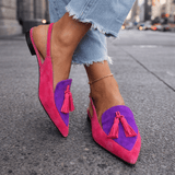 Natalia | Sandales à lanières avec franges
