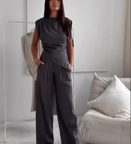 Diann™ Élégant Ensemble Deux Pièces
