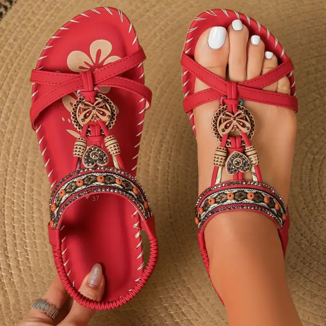 Flora | Sandales style Ibiza