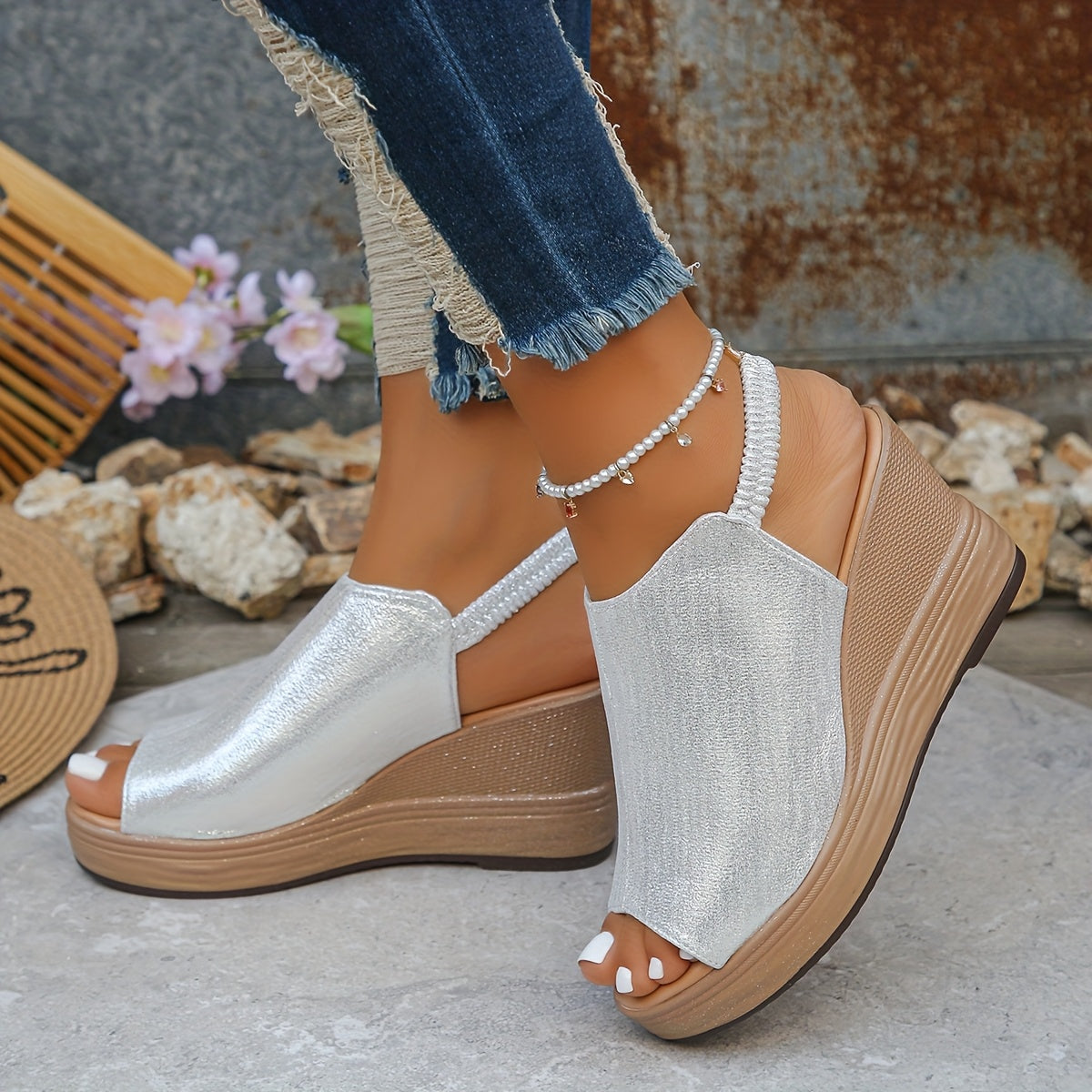 Aurora | Sandales Orthopédiques à Talon Wedge