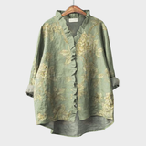 Rosalinde™ | Blouse d'été élégante en lin