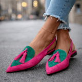 Natalia | Sandales à lanières avec franges