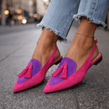 Natalia | Sandales à lanières avec franges