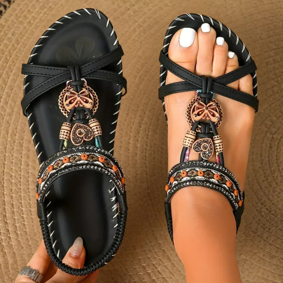 Flora | Sandales style Ibiza