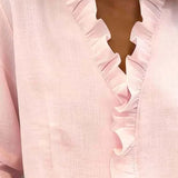 Susan | Blouse Volante Élégante