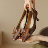 Ariane – Escarpins en Cuir