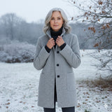 Solène | Manteau en Laine Classique Quotidien
