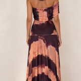 Léa | Robe maxi tie dye
