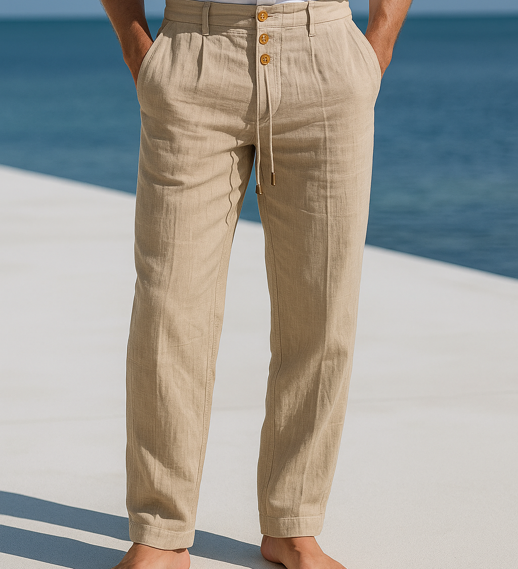 Matteo | Pantalon D'été En Lin Léger