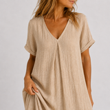 Violette | Robe Longue Fluide en Lin