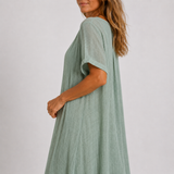 Violette | Robe Longue Fluide en Lin