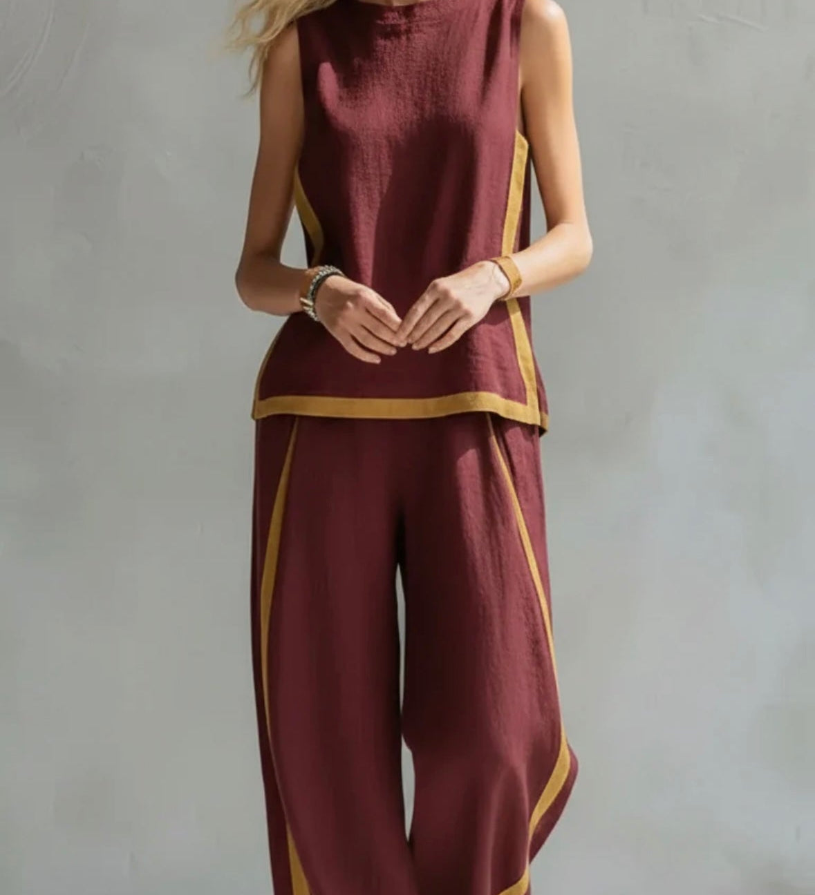 Claire | Ensemble en Lin Chic