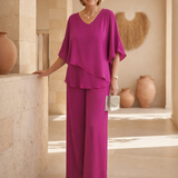 Martha - Ensemble de Pantalon Large sans Effort