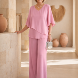 Martha - Ensemble de Pantalon Large sans Effort