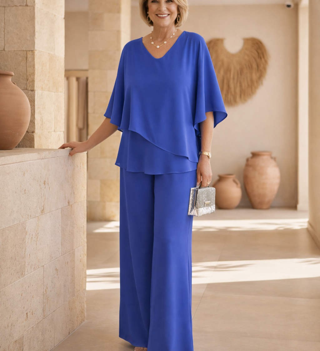 Martha - Ensemble de Pantalon Large sans Effort
