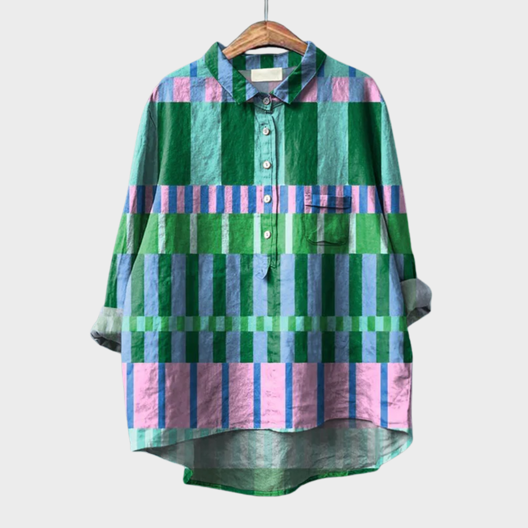 Amber | Blouse d'été élégante en lin