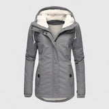 Amélie | Veste d'hiver imperméable avec capuche