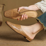 Viola – Mules en Cuir Véritable