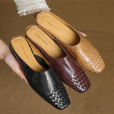 Viola – Mules en Cuir Véritable