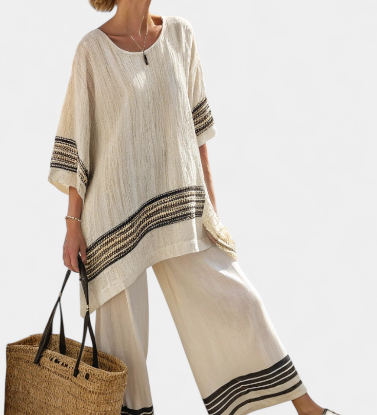 Alodia™ Élégant Ensemble Deux Pièces