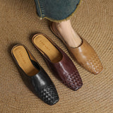Viola – Mules en Cuir Véritable