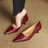 Amélie – Talons en cuir