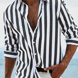 Zack | Chemise rayée de grande qualité