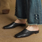 Viola – Mules en Cuir Véritable