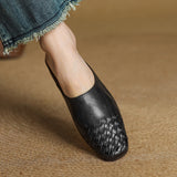 Viola – Mules en Cuir Véritable