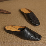 Viola – Mules en Cuir Véritable
