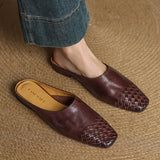 Viola – Mules en Cuir Véritable
