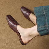 Viola – Mules en Cuir Véritable