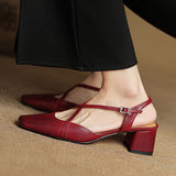 Alexia – Talons en Cuir