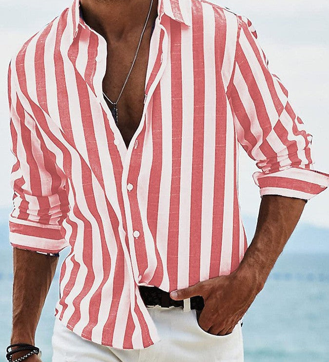 Zack | Chemise rayée de grande qualité