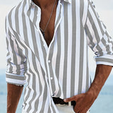 Zack | Chemise rayée de grande qualité
