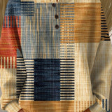 Soléane | Henley en tricot gaufré confortable