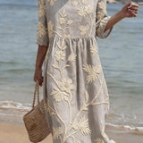 Amélie – Robe décontractée à imprimé floral