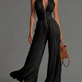 Lucía | Robe plissée en georgette
