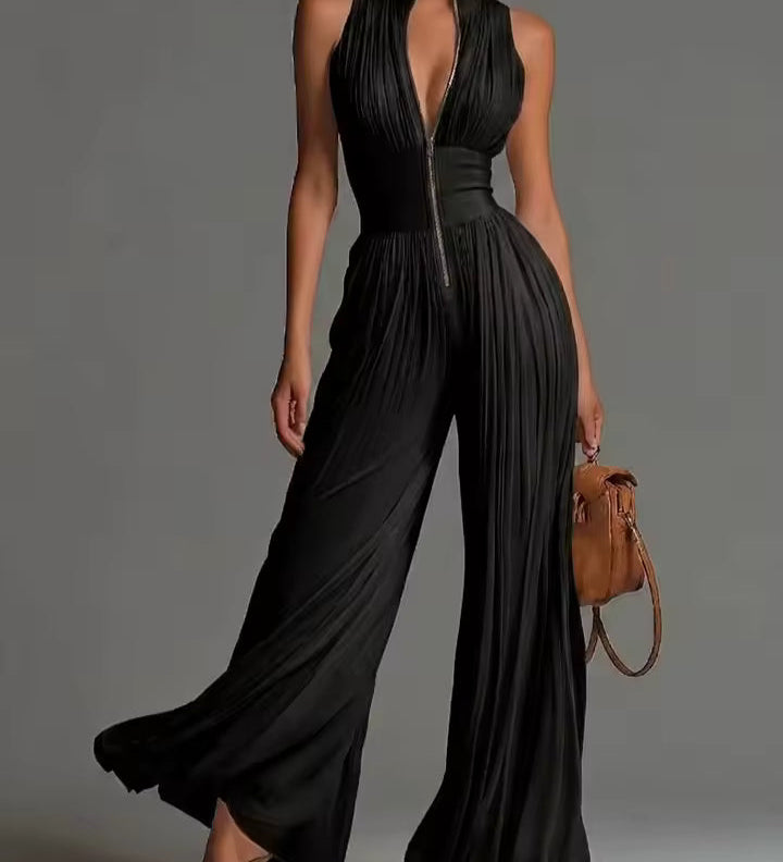 Lucía | Robe plissée en georgette