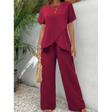 Ensemble Lorrina™ Élégant et Confortable en Deux Pièces
