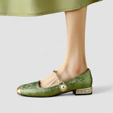 Émilie – Ballerines vintage raffinées