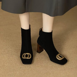 Aurélie – Bottines en velours