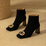 Aurélie – Bottines en velours