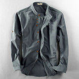 Alfonds™ | Chemise Élégante Style Japonais