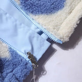 Catherine | Veste réversible à cœurs